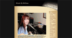 Desktop Screenshot of musicbymelissa.net